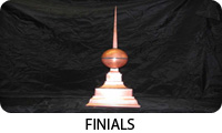 finials